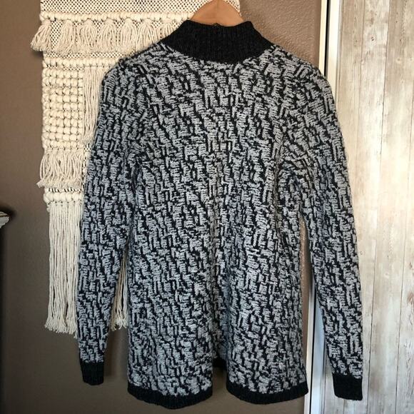 LOFT Gray Open Front Cardigan Sweater XS - Picture 2 of 5